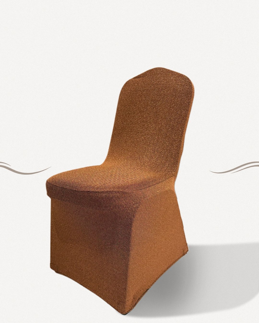 Chair cover event fabric